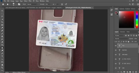 Romanian Id Card Template In Psd Format Fakedocshop