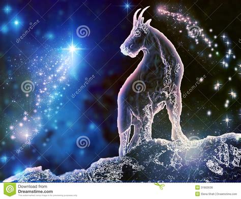 Capricorn Sea Goat Stock Illustration Illustration Of Astrology 31803536