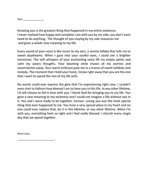 Heartfelt Letter To Girlfriend Collection Letter Template Collection