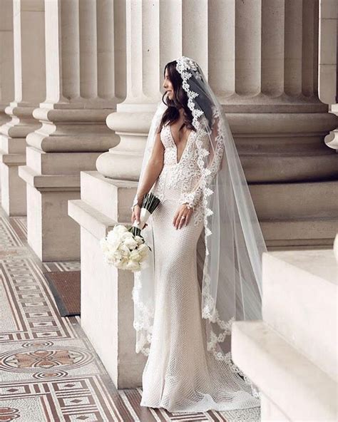 Galia Lahav On Instagram Sheer Beads That Rest Over A Nude Base