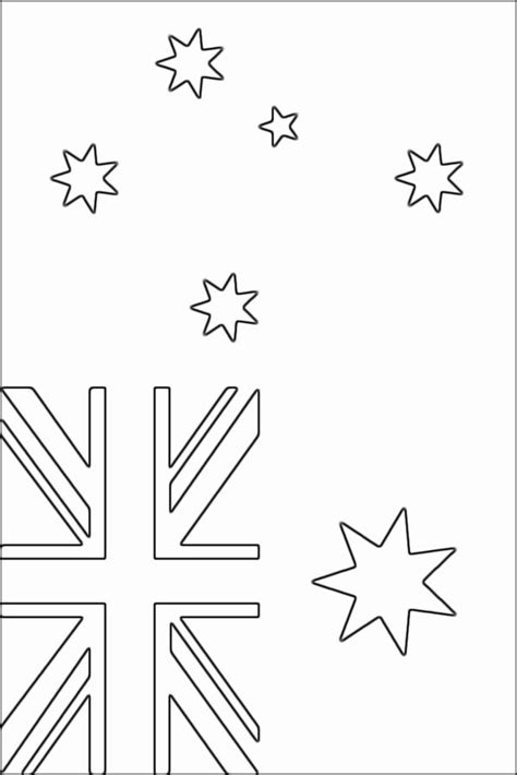 Download 24 Australia Flag Coloring Page | Australia crafts, Flag coloring pages, Australia for kids