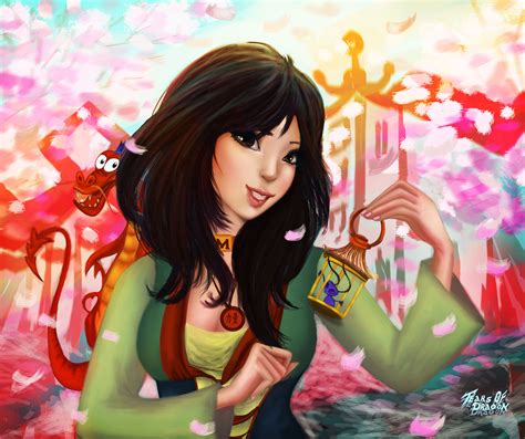 Mulan Fanart By Tearsofdragon Fan Art 2d Cgsociety Punk Disney