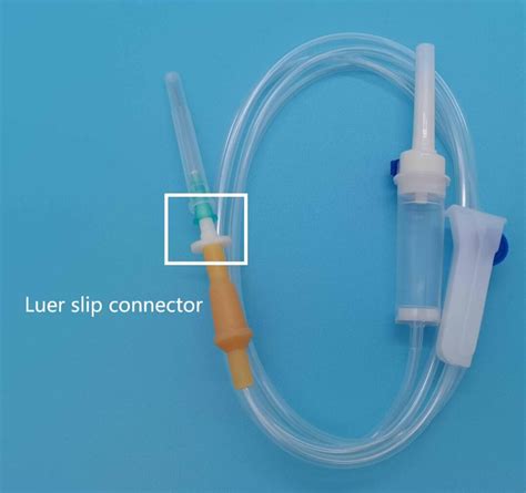 Rubber Tube With Luer Connector Kmed Kangyi Medical