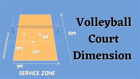 Volleyball Court Dimension Youtube
