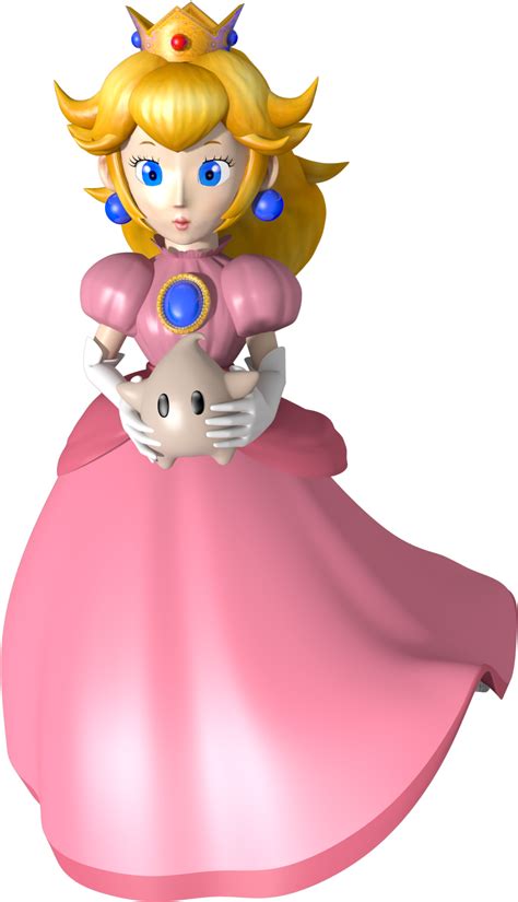 Princess Peach With Luma Peach Mario 3d World Free Transparent Png