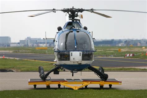 Bo 105 Police Helicopter Royalty Free Stock Photo Image 4955755