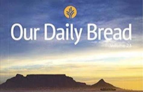 Our Daily Bread Today Odb Devotional 22 January 2023