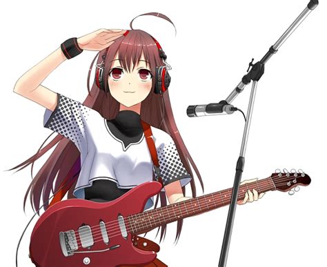Anime Playing Guitar Images Of Anime Girl With Acoustic Guitar