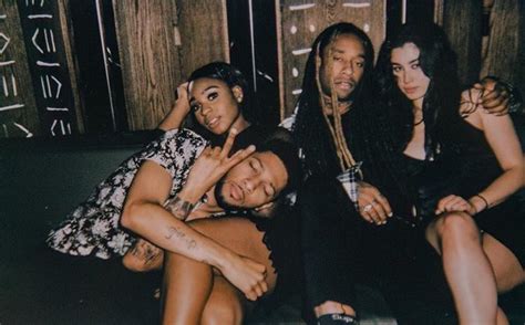 Fifth Harmony S Lauren Jauregui And Ty Dolla Sign With Normani At Normani S 21st Birthday