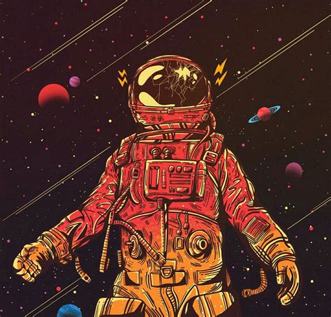 Pin By Мария Кюри On Inspiration In 2019 Astronaut Illustration