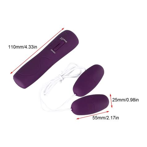 Buy 10 Speeds Double Vibrating Egg Clitoris Stimulate Vibrator Vibrating Jump