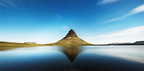 Hd Wallpaper Iceland Mountains Kirkjufell Persons Landscape Water