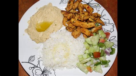 Toss with olive oil, salt and pepper. CHICKEN SHAWARMA PLATTER | MEDITERRANEAN STYLE CHICKEN SHAWARMA - YouTube