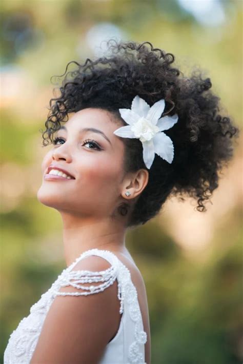 42 Black Women Wedding Hairstyles That Full Of Style Natural Hair