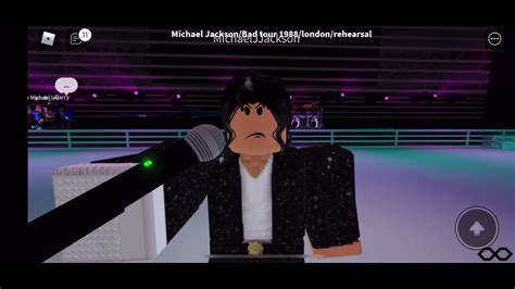 Roblox Present Michael Jackson Billie Jean Live In Europe 1988