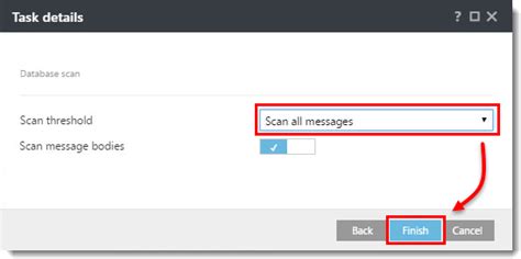 Kb6141 Database Scan Using Eset Mail Security For Microsoft Exchange