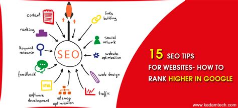 Seo Tips For Website How To Rank Higher In Google Kadamtech
