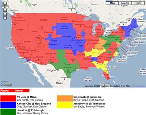 Nfl Coverage Map