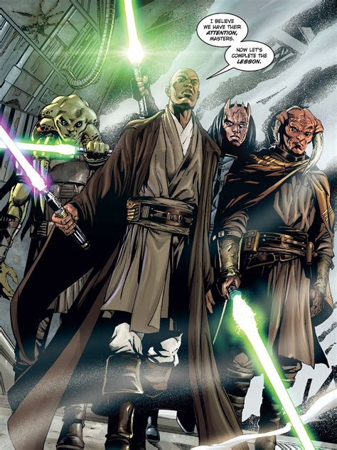 One of the better characters created in the star wars prequels was mace windu, the jedi master played by samuel l. Mace Windu and the boyz | Star wars comics, Star wars ...
