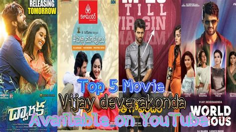 Vijay Deverakonda Top 5 South Hindi Dubbing Full Movie Available On