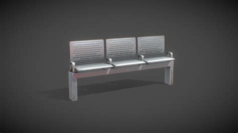 modern bench buy royalty free 3d model by outlier spa outlier spa [7a498de] sketchfab store