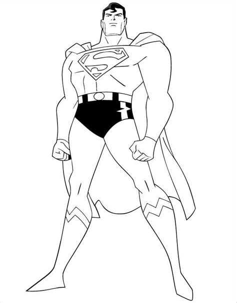 Superheroes usually have a signature color scheme, so what colors will you choose for this hero? Superhero Coloring Pages - Coloring Pages | Free & Premium ...