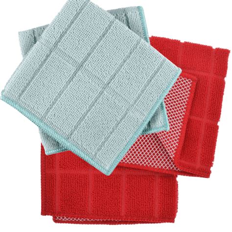 Dish Cloths For Washing Dishes Red And Turquoise Kitchen Cloths