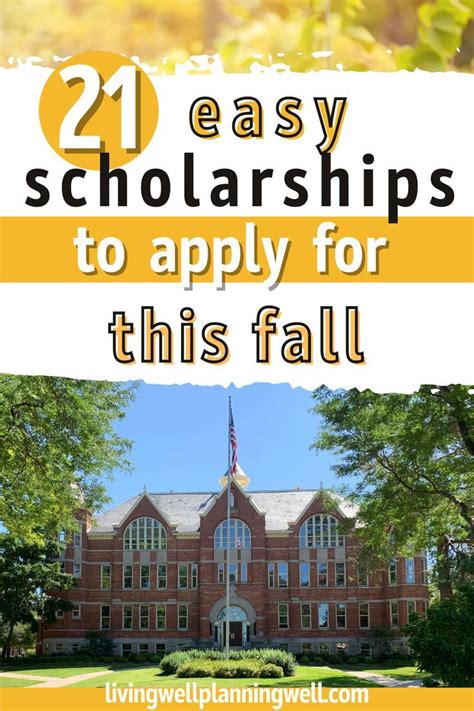 Top 21 Easy Scholarships To Apply For This Fall | Easy scholarships