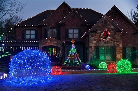 Led Light Balls Unique Outdoor Holiday Decor Eclectic Holiday