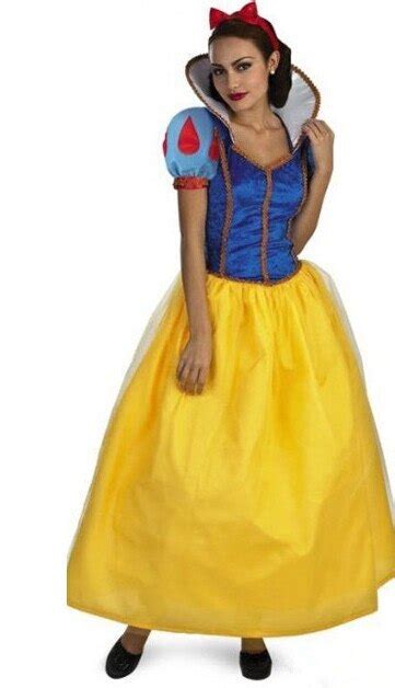 Plus Size Snow White Costume For Girls Fairy Tale Cinderella Princess