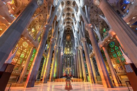 La Sagrada Familia Barcelona And Its Magical Architechture Inside