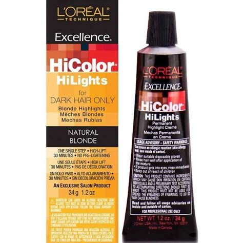 L Oreal Excellence Hicolor Natural Blonde Highlights Oz Packs