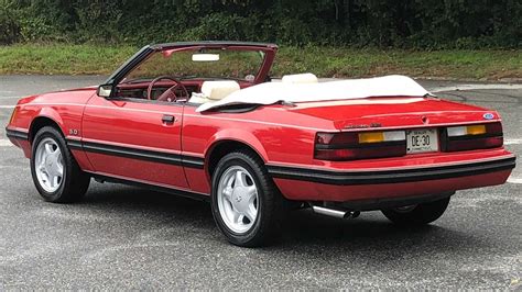 Early Fox 1983 Ford Mustang Glx Convertible
