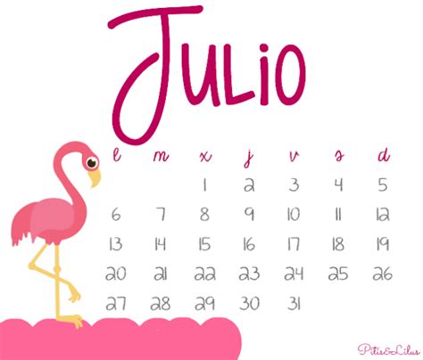 Calendario Imprimible Y Fondo Pantalla Julio 2015 Calendario