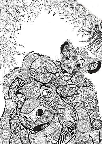 Lion Head Lion Coloring Pages For Adults Already Colored Print And