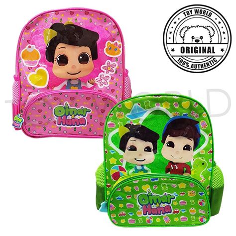 Toy World Omarandhana 10 Backpack Original Licensed Shopee Malaysia