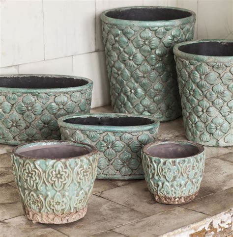 Use these lovely planters to give all your flowers and plants a home outside. indoor plant pot by the estate yard | notonthehighstreet.com