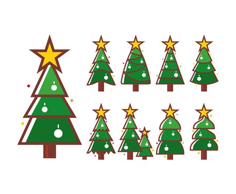 # christmas tree png & psd images. Cartoon Christmas Tree Vector Art & Graphics | freevector.com
