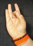 Put the hand in front of you and keep the palms upwards. MUDRAS FOR WEALTH & HEALTH: Safe and Secure Mudra