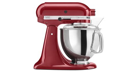 The kitchenaid class and artisan mixers come with a steel bowl, but a glass one is a great accessory to invest in. KitchenAid Stand Mixer New Colors March 2017