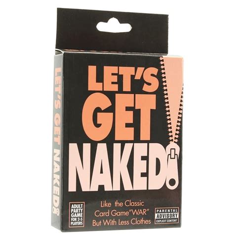 Let S Get Naked Card Game Groove