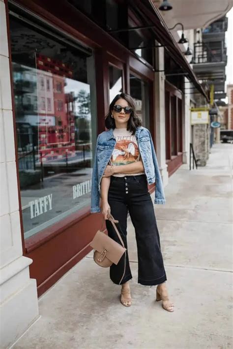 How To Style Wide Leg Cropped Pants An Indigo Day