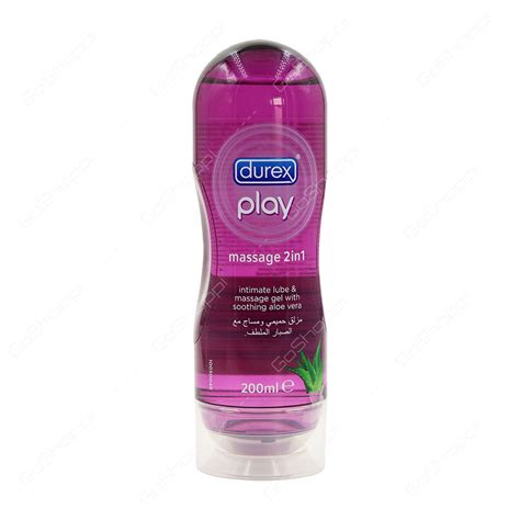 durex play massage 2 in 1 intimate lube and massage gel with soothing aloe vera 200 ml buy online