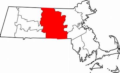 Massachusetts Worcester County Map Ma Svg Dui