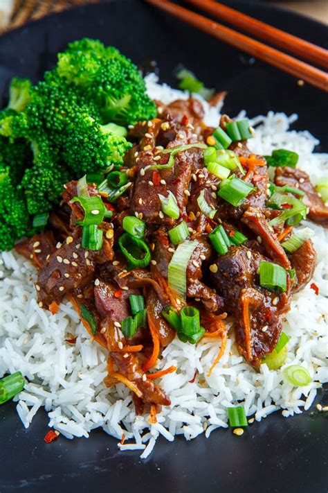 Slow Cooker Mongolian Beef Recipe On Closet Cooking
