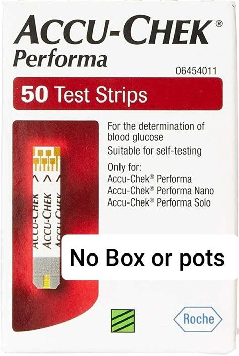 Accu Chek Performa Blood Glucose S Tests Strips Brand New Ebay