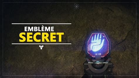 Destiny 2 Débloquer Lemblème Secret Présent De Rasmussen Youtube