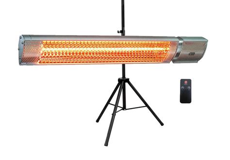 Wall Mounted Infrared Heaters With Tripod Ip65 Patio Heaters