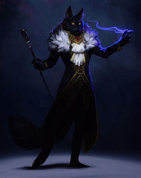 57 Best Catfolk Tabaxi Images On Pinterest Dnd Characters