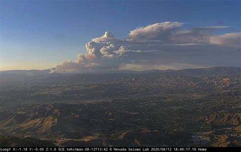 Lake Fire From Loop At 6 49 Pm Pdt August 12 2020